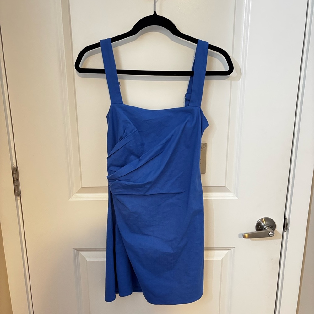 Lizard Thicket Royal Blue Mini Dress